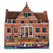 Amsterdamse Koelkast Magneet huisjes