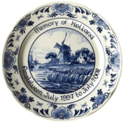 Delft Blue Commemorative Plates
