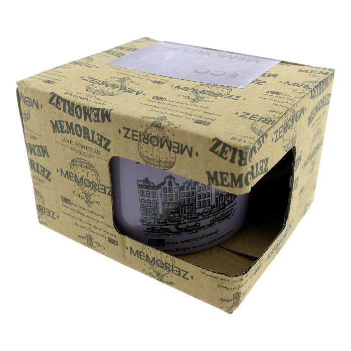 Mok Memoriez - Amsterdam Kanalen - Paars - Klein