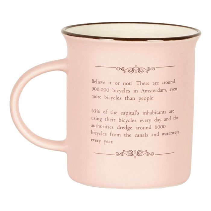 Mok Memoriez - Amsterdamse Fietsen - Mat Roze, Groot