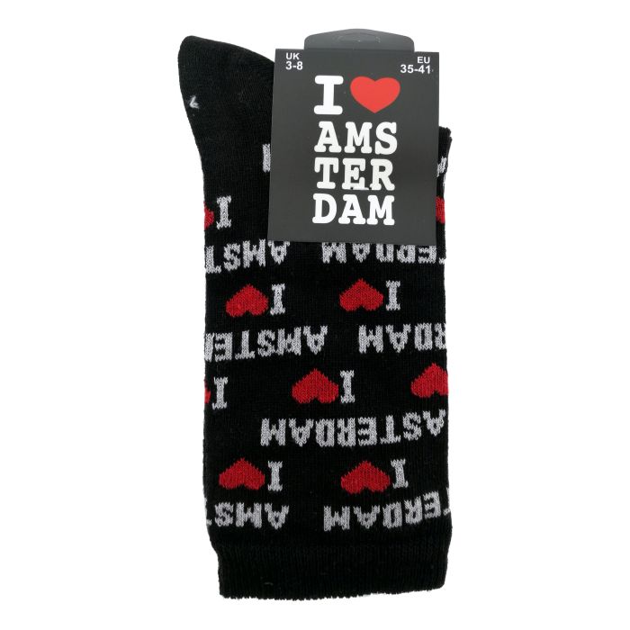Dames Sokken "I Love Amsterdam"  35-41