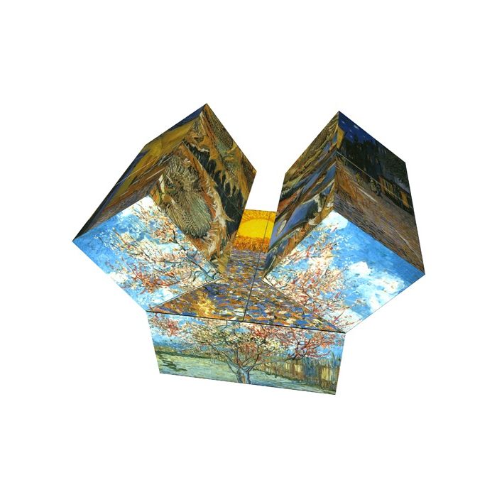 Magic cube schilderijen Van Gogh
