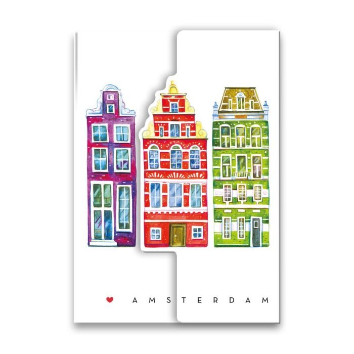 Notitieboek Amsterdam Huisjes, A5