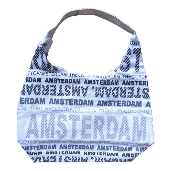 Shoulderbag Julia L Amsterdam in black/white