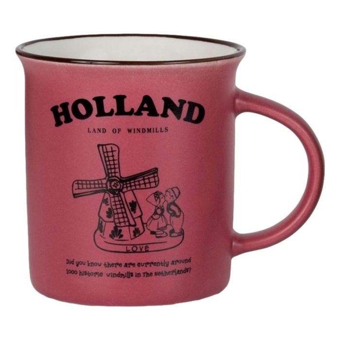 Mok Memoriez - Holland Molen - Groot, Fuchsia 