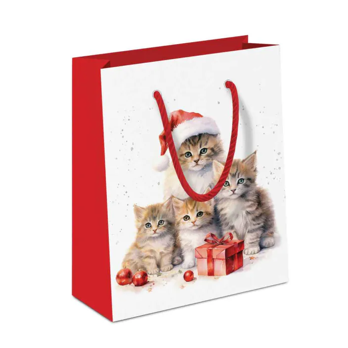 Cadeautasje Meaowy Christmas