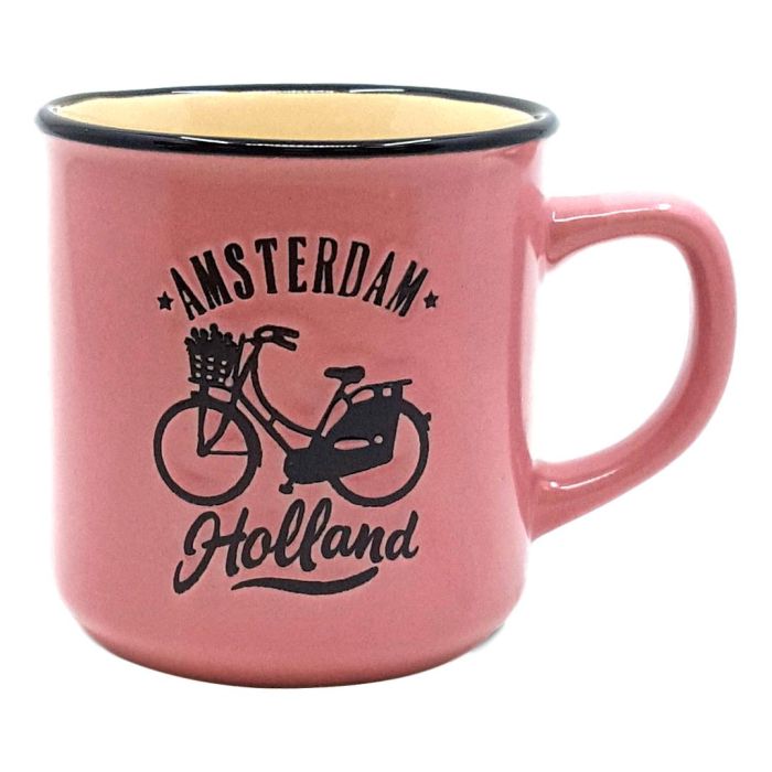 Mok Amsterdam Holland roze - klein