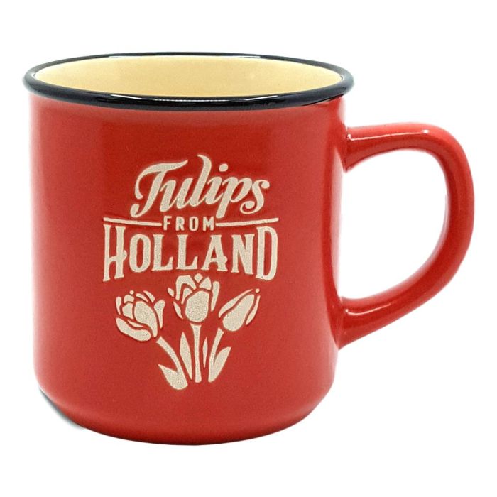Mok Holland tulpen rood - klein