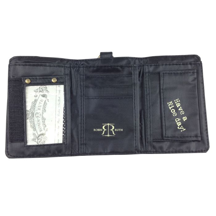 Wallet Kelly C in brown/orange-white Amsterdam, by robin ruth