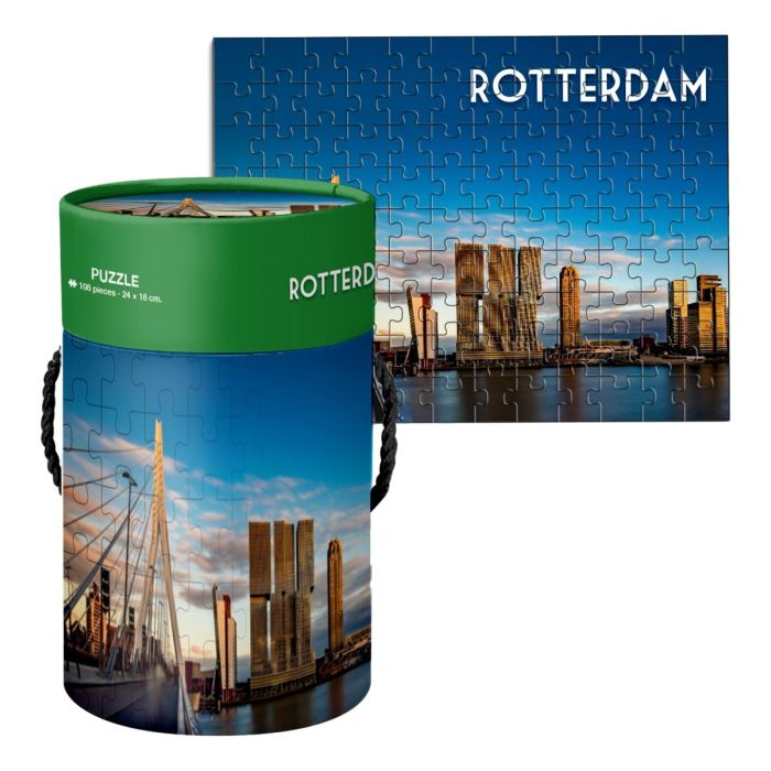 Legpuzzel Rotterdam, 108 stukjes