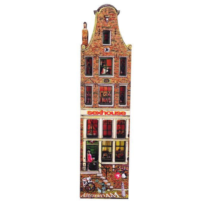 Fridge magnet Amsterdam - "Sex House Amsterdam"