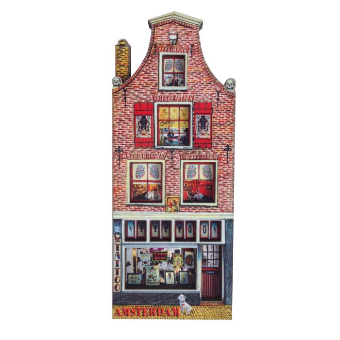 Fridge  magnet Amsterdam - Tattooshop Amsterdam