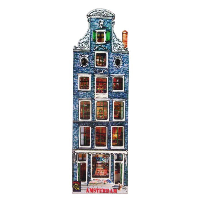 Koelkast magneet Amsterdam "Viswinkel Amsterdam"
