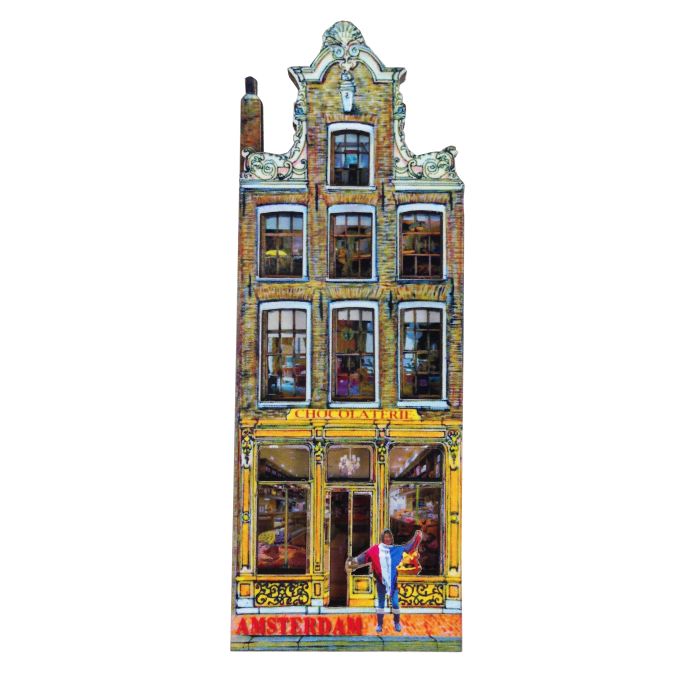 Koelkast magneet Amsterdam " Chocolaterie Amsterdam"