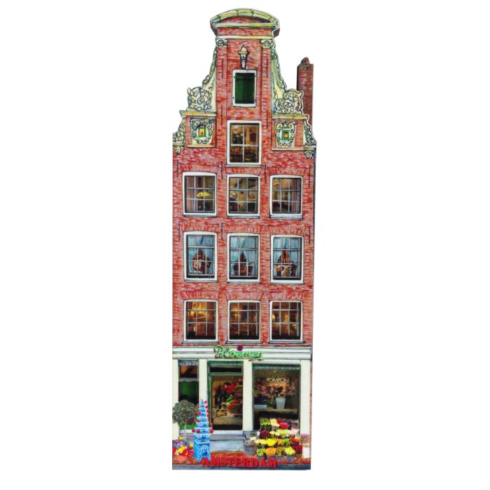 Koelkast magneet Amsterdam "Bloemenwinkel Amsterdam"