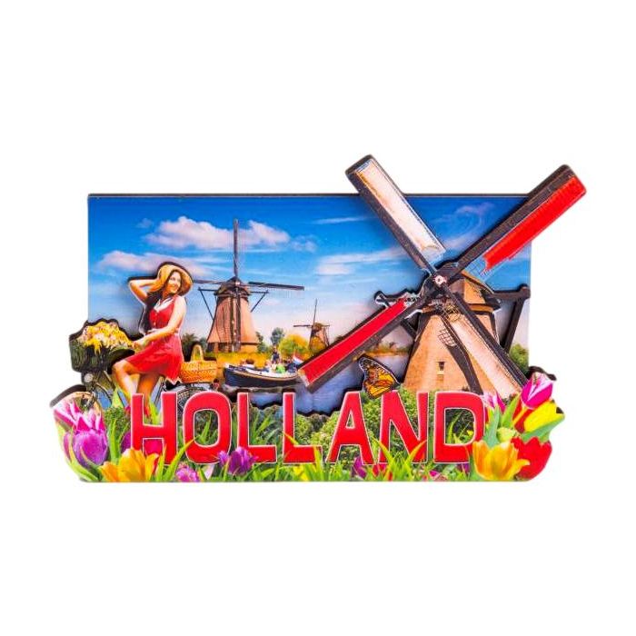 Magnet Holland Windmill Bicycle Compilation