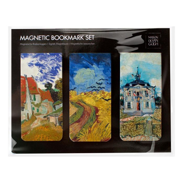 Magnetische boekenleggers set - Van Gogh Auvers