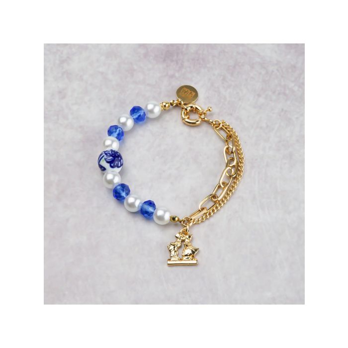 Armband bedel kussend paar