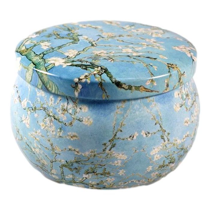 Scented Candle in a Tin - Almond Blossom (Van Gogh) Wild Bluebell