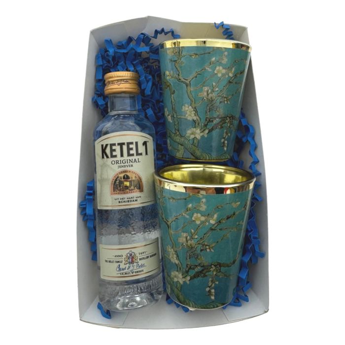 Borrelglazen Amandelbloesem - Van Gogh
