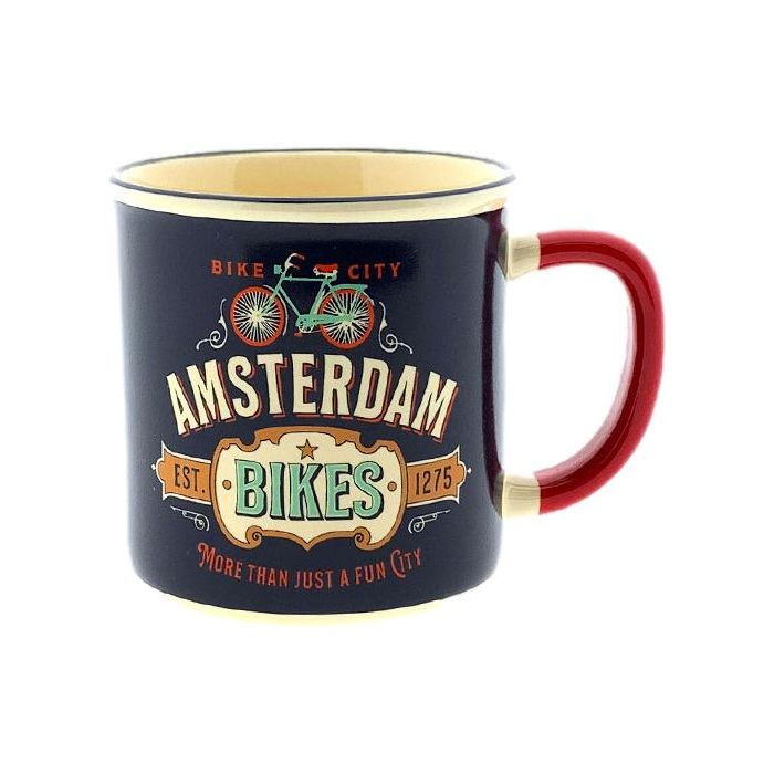 Mokje Vintage Holland Bikes Blauw - Klein
