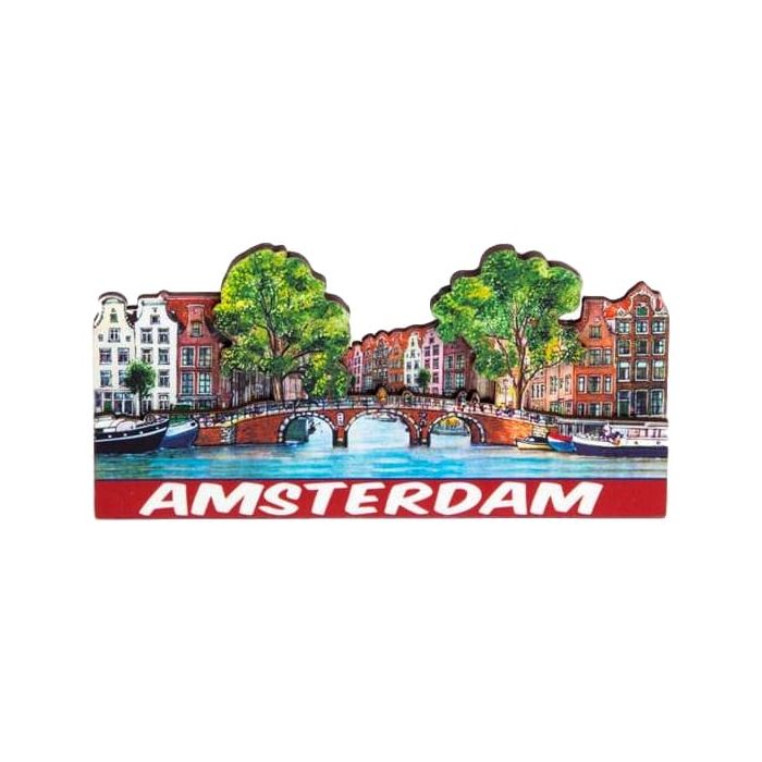 Fridge Magnet "Amsterdam Canals"