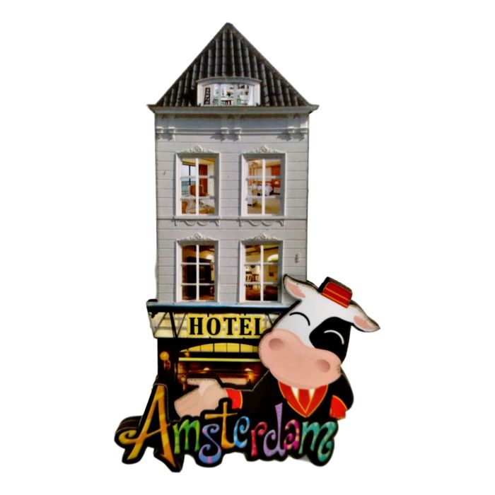 Fridge Magnet "Amsterdam Hotel"