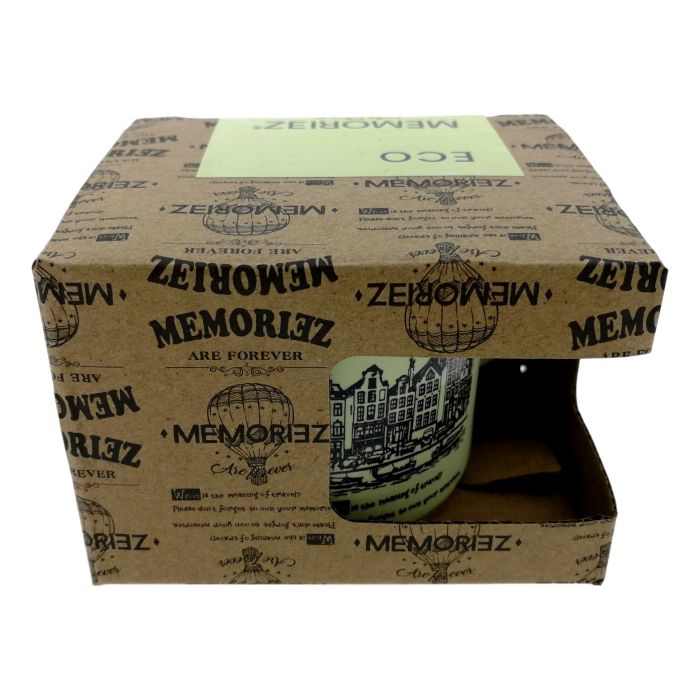 Mok Memoriez - Amsterdam Kanalen - Groen - Klein