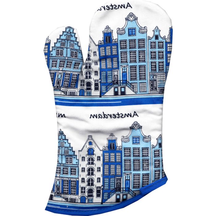 Ovenwanten Amsterdam Delftsblauw