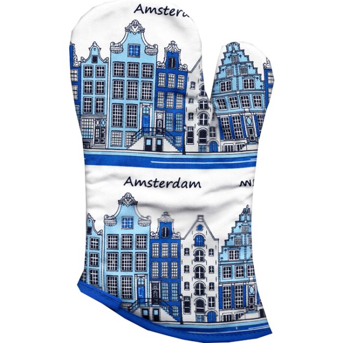 Ovenwanten Amsterdam Delftsblauw
