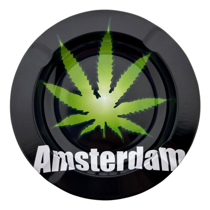 Asbak "Wietblad Amsterdam"