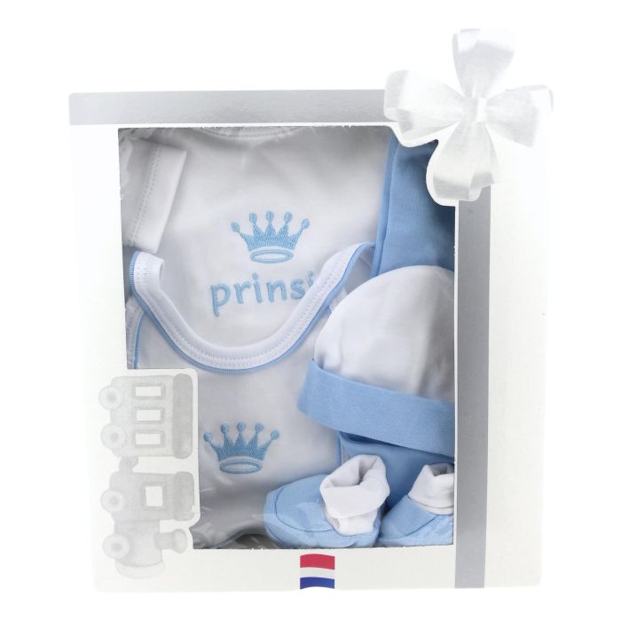Baby Cadeauset "Prinsje" , 5 delige set