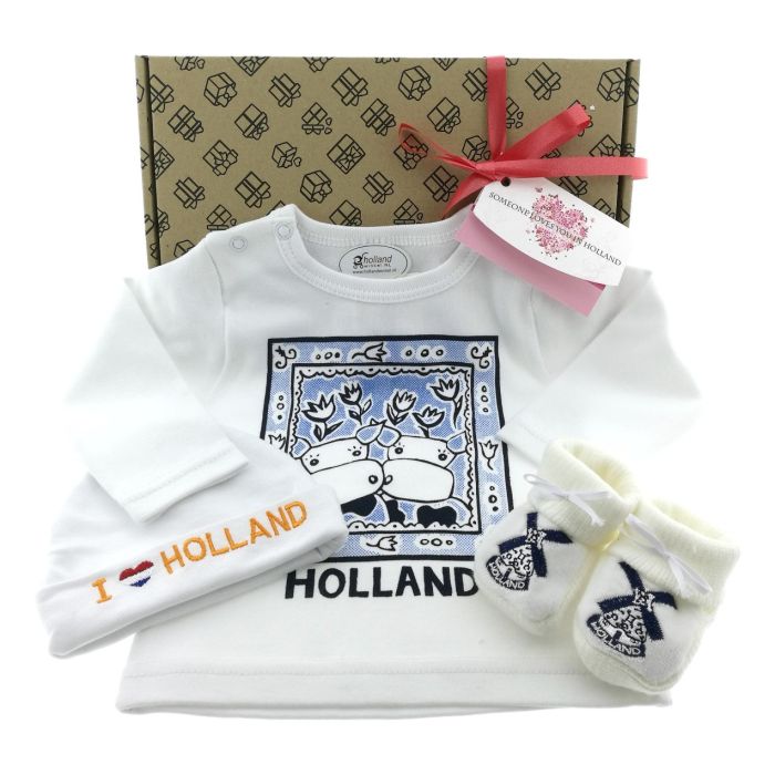 Cadeauset Baby T-Shirt Koe