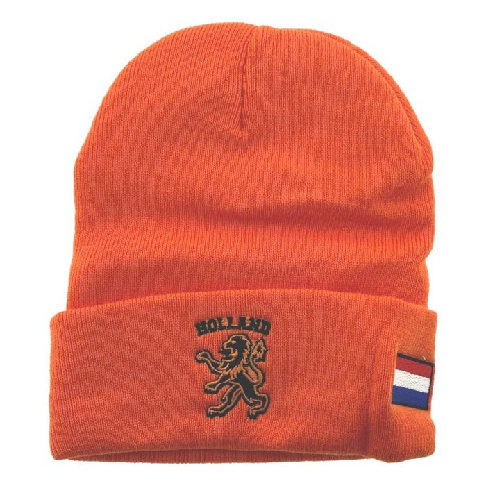 Muts "Oranje Leeuw Holland Vlag"