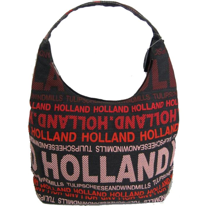 Shoulderbag Julia L Holland in black/red