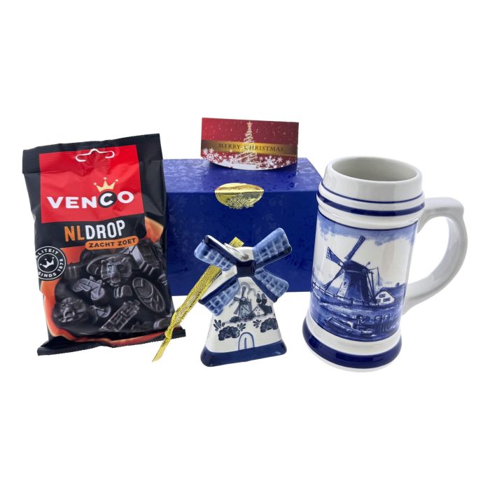 Kerst Cadeauset Molen & Bierpul