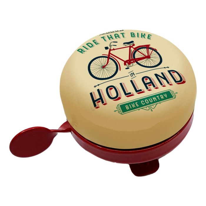 Bicycle bell Holland bikecity yellow - small