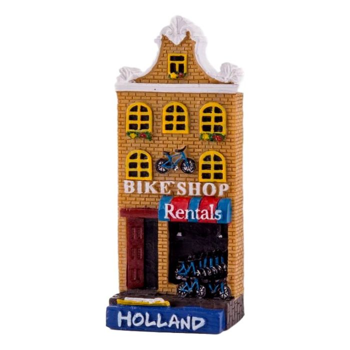Fridge magnet "Bike Shop Amsterdam"