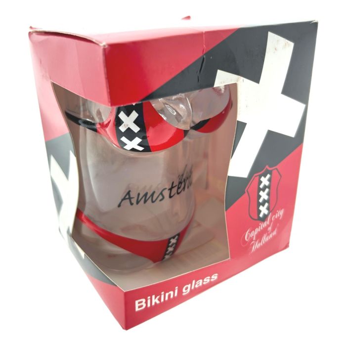 Bikini Glass Amsterdam, 12 cm