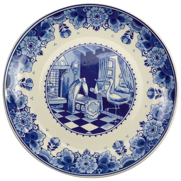 Geboortebordje Blauw