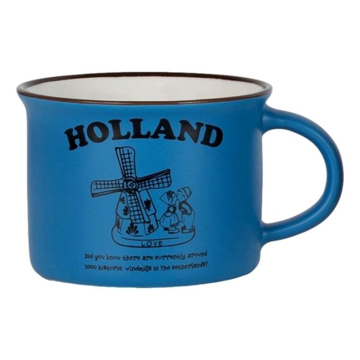 Mok Memoriez - Holland, Blauw Matt- Klein