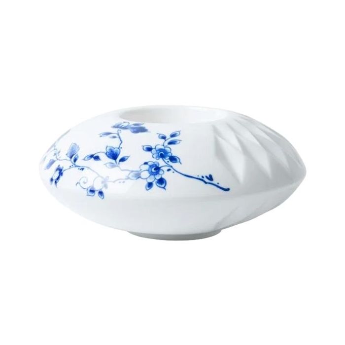 Blauw Vouw theelichthouder