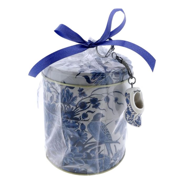 Stroopwafels in Blik "Blauwe Vogels"