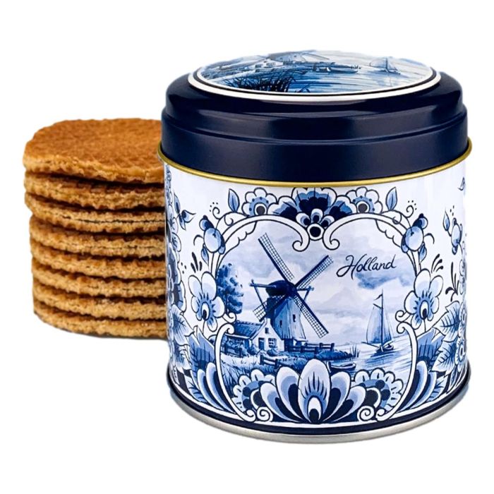 Stroopwafels "Holland Delfts Blauw"