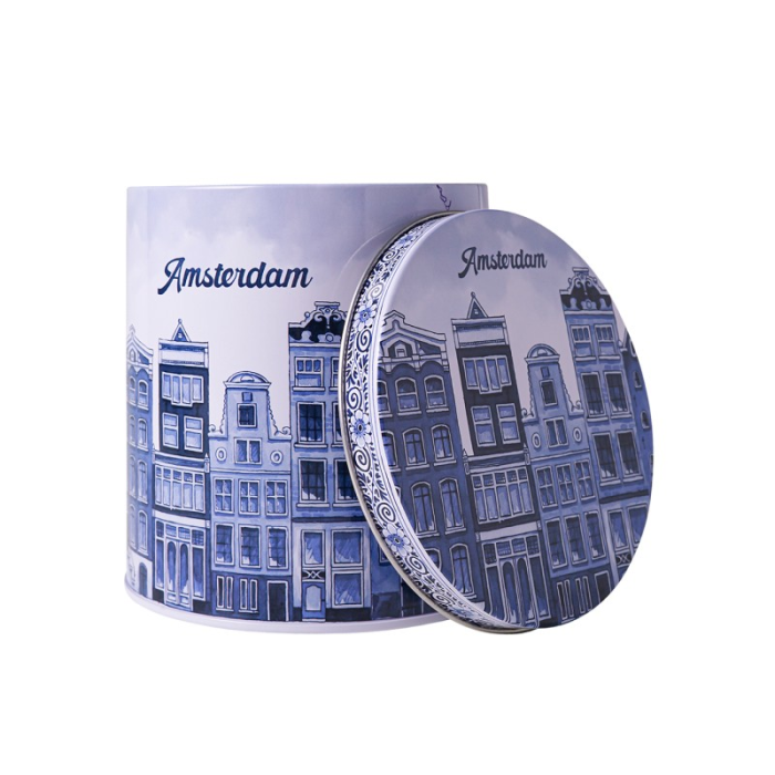 Stroopwafels in blik "Amsterdam Klassiek", Groot