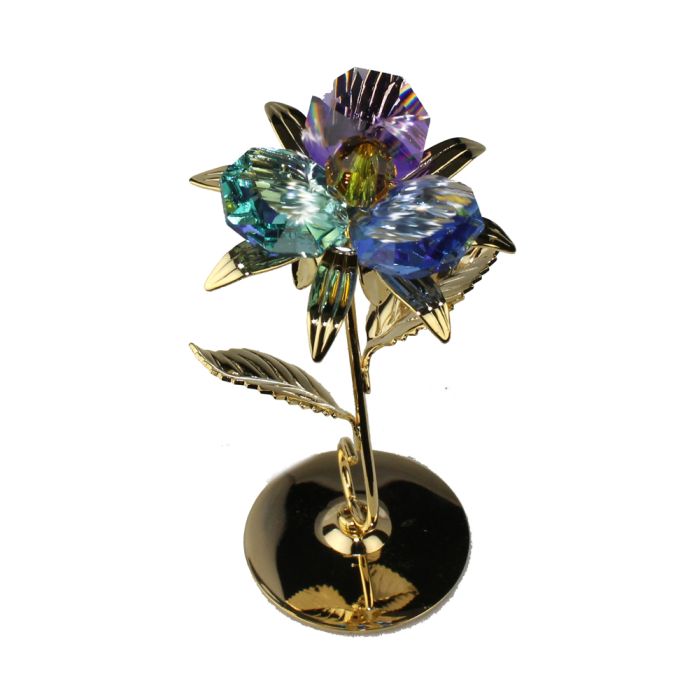 Bloem gekleurd kristal, Swarovski