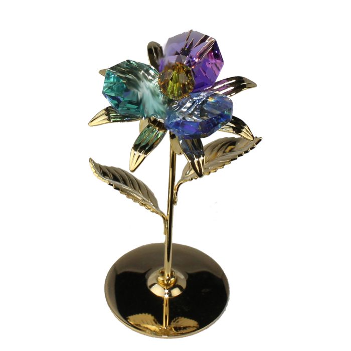 Bloem gekleurd kristal, Swarovski