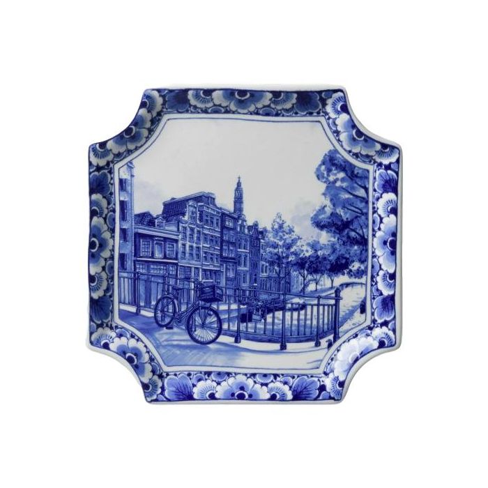 Applique "Amsterdamse Grachten" - 19 cm 