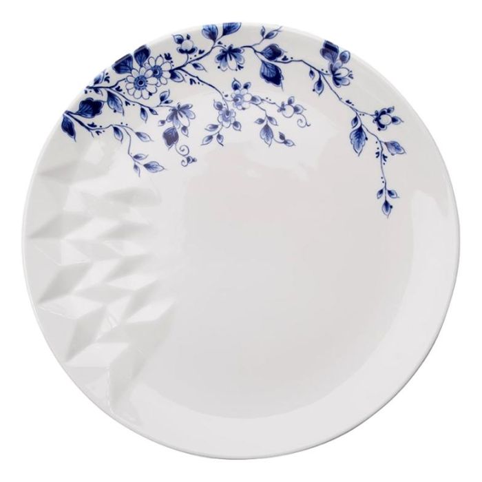 Bord "Blauw Vouw", 27 cm