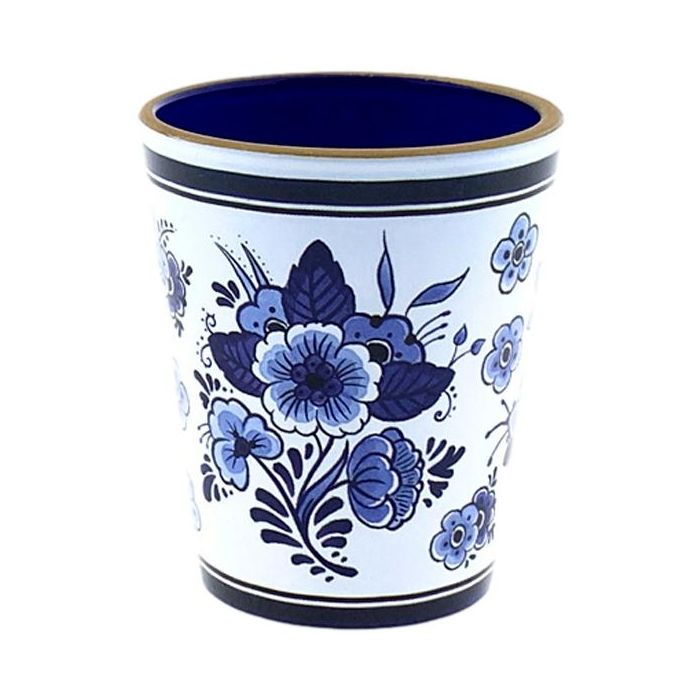 Shot glass Delft Blue Flowers